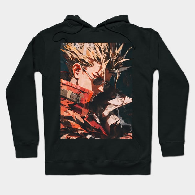 Legendary Gunslinger: Space Western Anime-Manga Adventure Hoodie by insaneLEDP